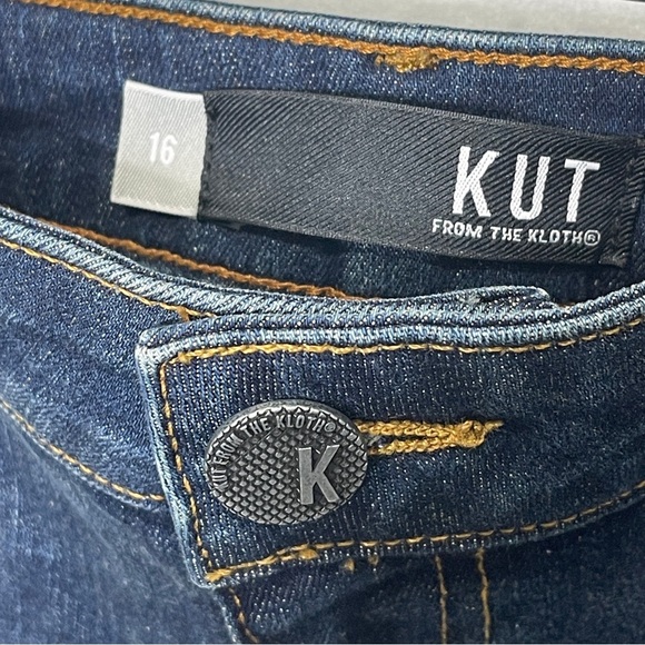 Kut From The Kloth Kurvy Natalie Bootcut Size 16 Acquire - Picture 3 of 7